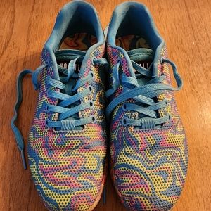 NOBULL trainers neon swirl